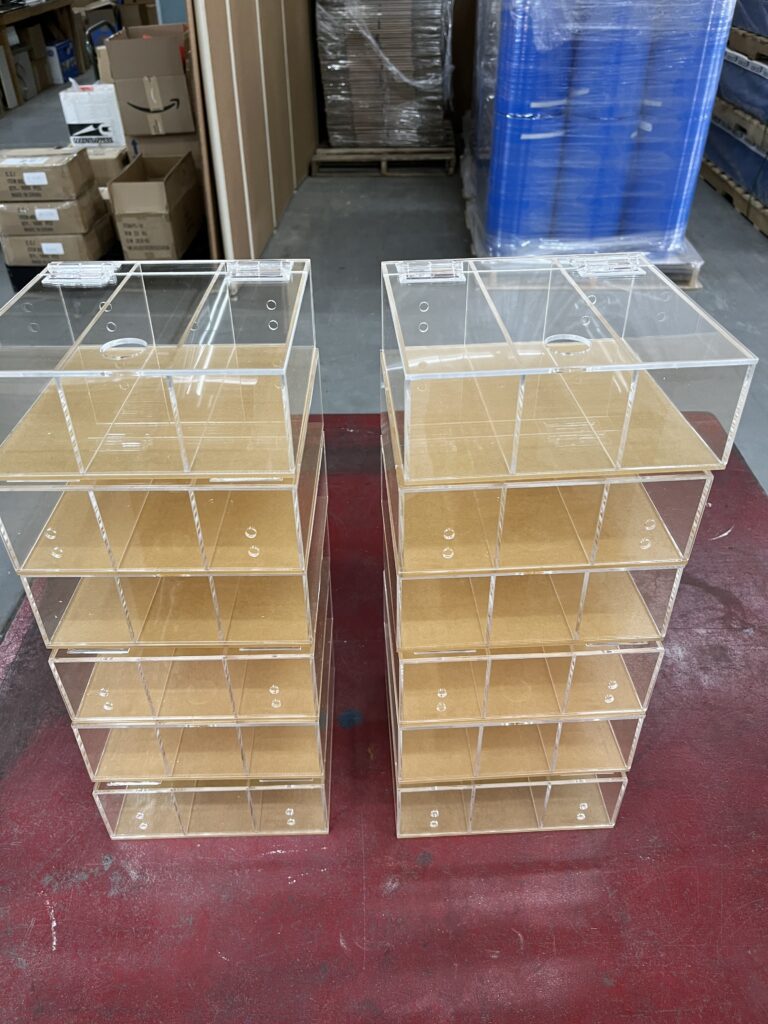 Acrylic boxes