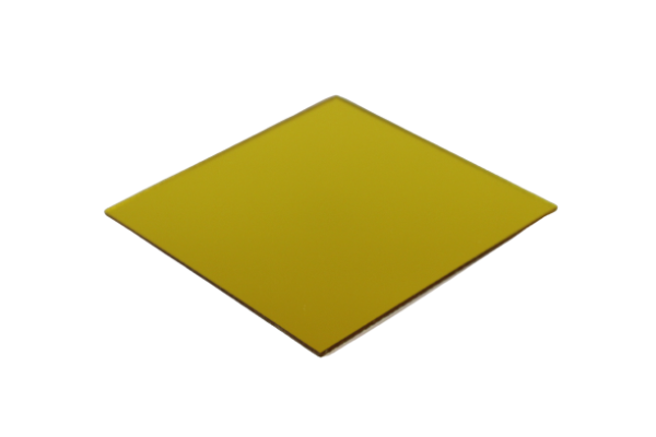 yellow mirror acrylic sheet